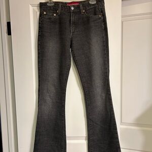Levi's Women's Charcoal Flare Jeans